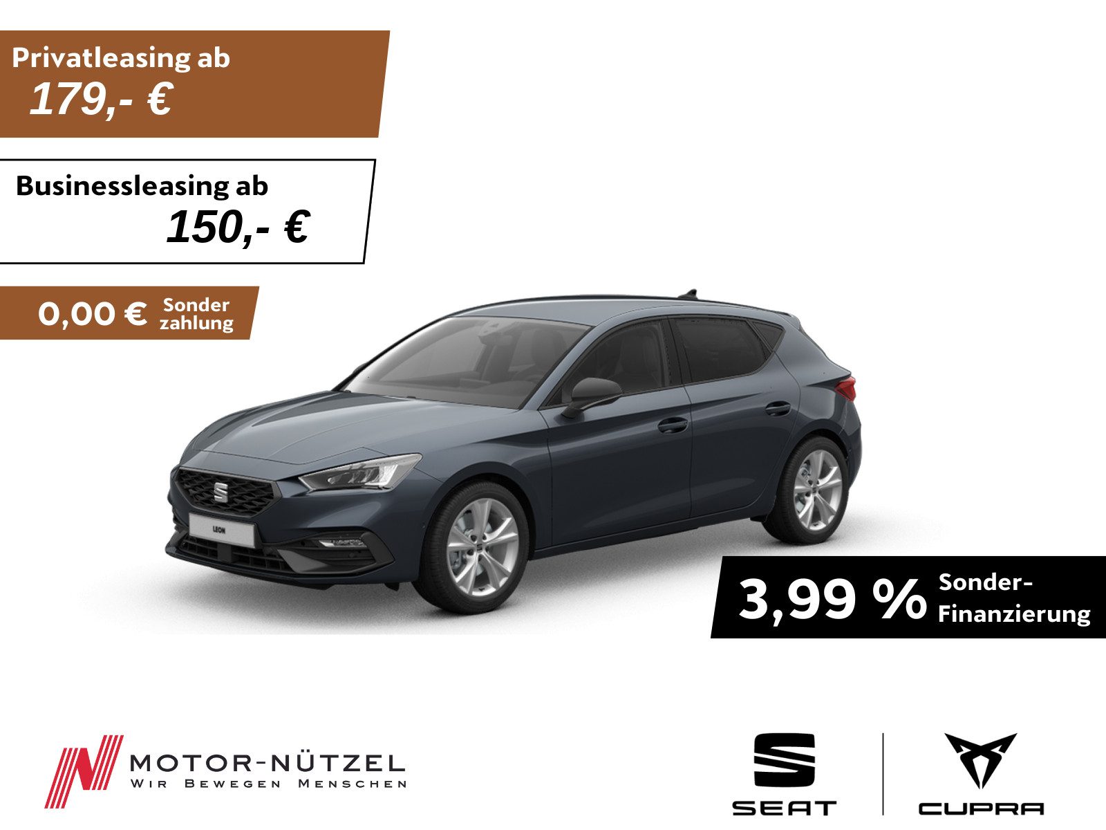 SEAT Leon 2.0 TDI DSG FR-LINE LED+NAVI+APP+ACC+SHZ
