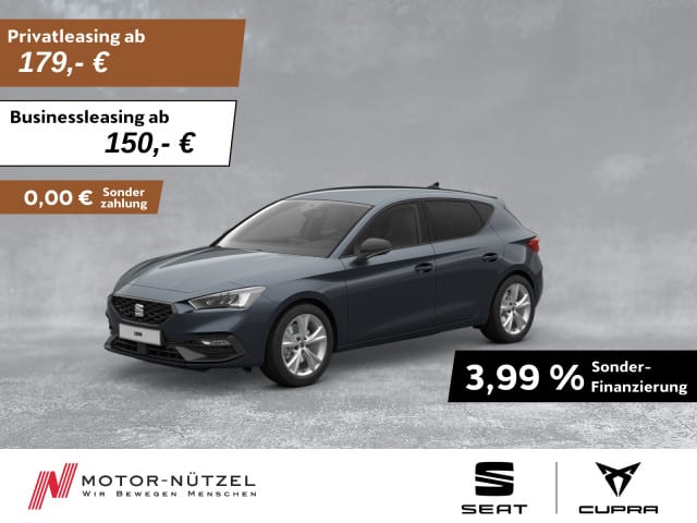 SEAT Leon 2.0 TDI DSG FR-LINE LED+NAVI+APP+ACC+SHZ