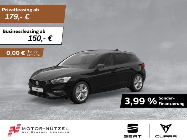 SEAT Leon 1.5 eTSI DSG FR-LINE MATRIX+NAV+APP+ACC+SHZ