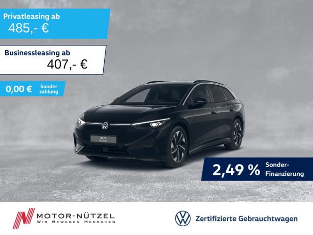 VW ID.7 Tourer PRO MATRIX+NAVI+AHK+ACC+WäPu+HuD+19Z