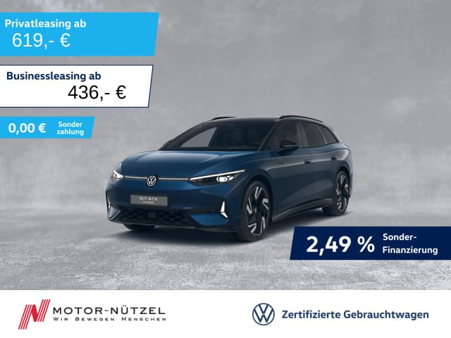 VW ID.7 Tourer GTX 4M 5JG+NAVI+AHK+PANO+HuD+360°+21