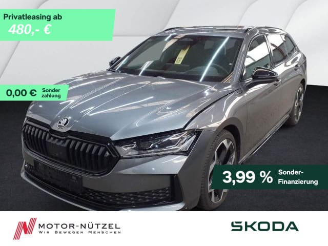 SKODA Superb Combi SPORTLINE TDI 4x4 BEAM+AHK+PANO+DCC