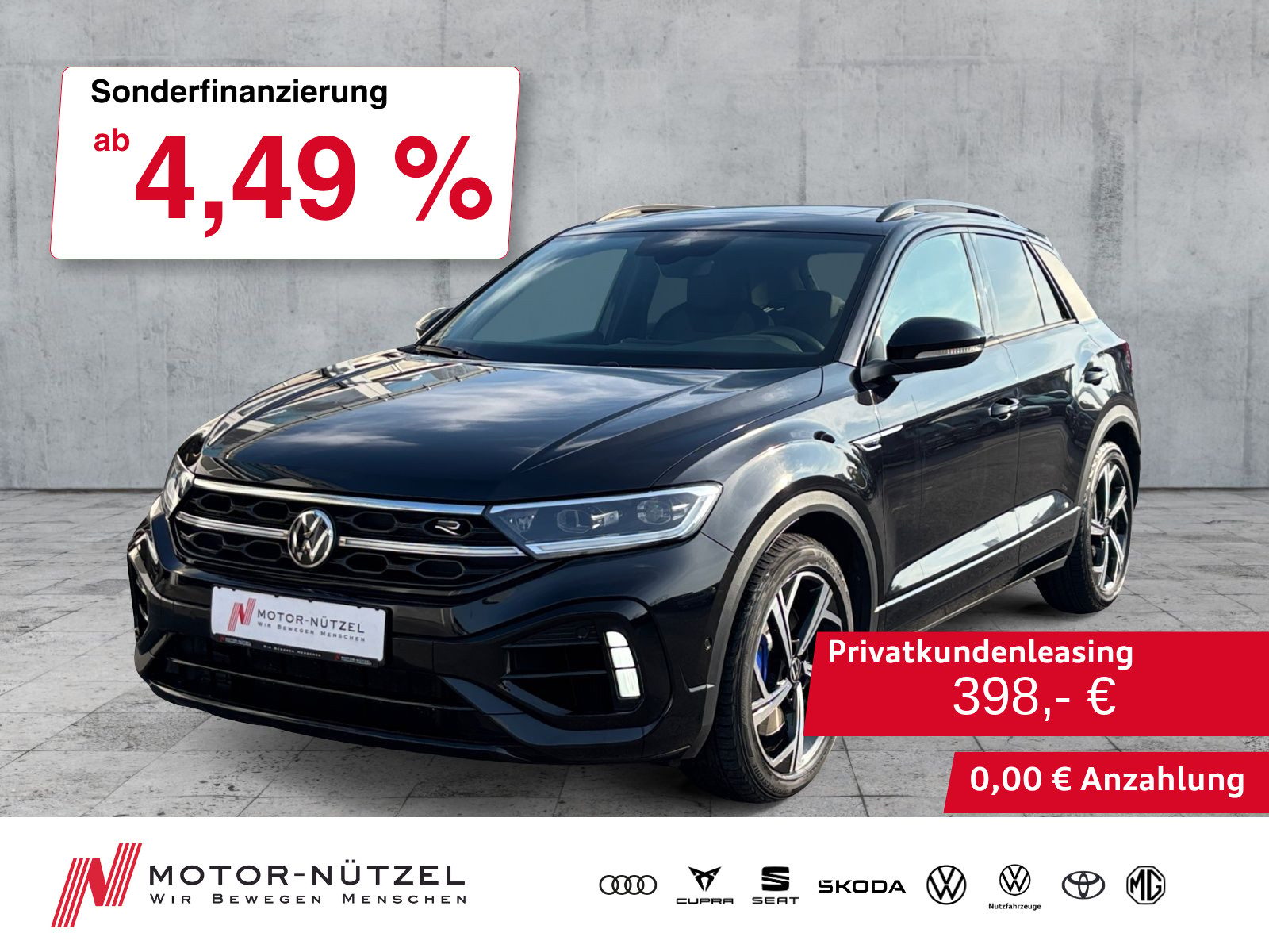 VW T-Roc R 2.0 TSI DSG 4M MATRIX+NAVI+RFK+ACC+PANO