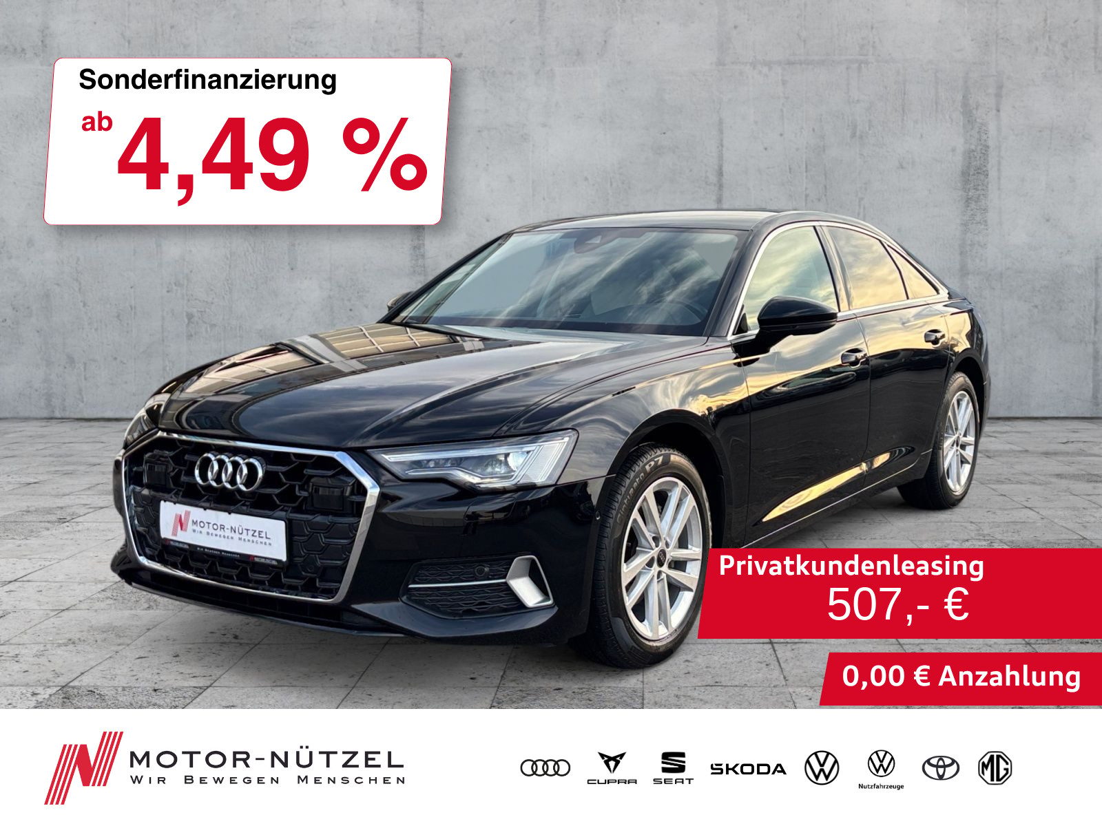 AUDI A6 Limousine 35 TDI S-TR DESIGN LED+NAVI+RFK+GRA