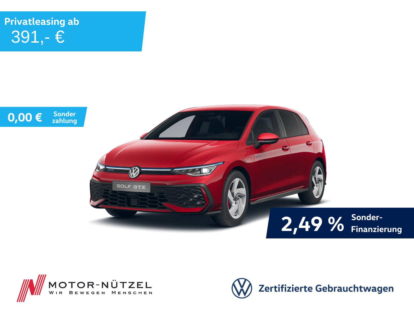 VW Golf VIII GTE 5JG+MATRIX+NAVI+AHK+ACC+SHZ+HuD