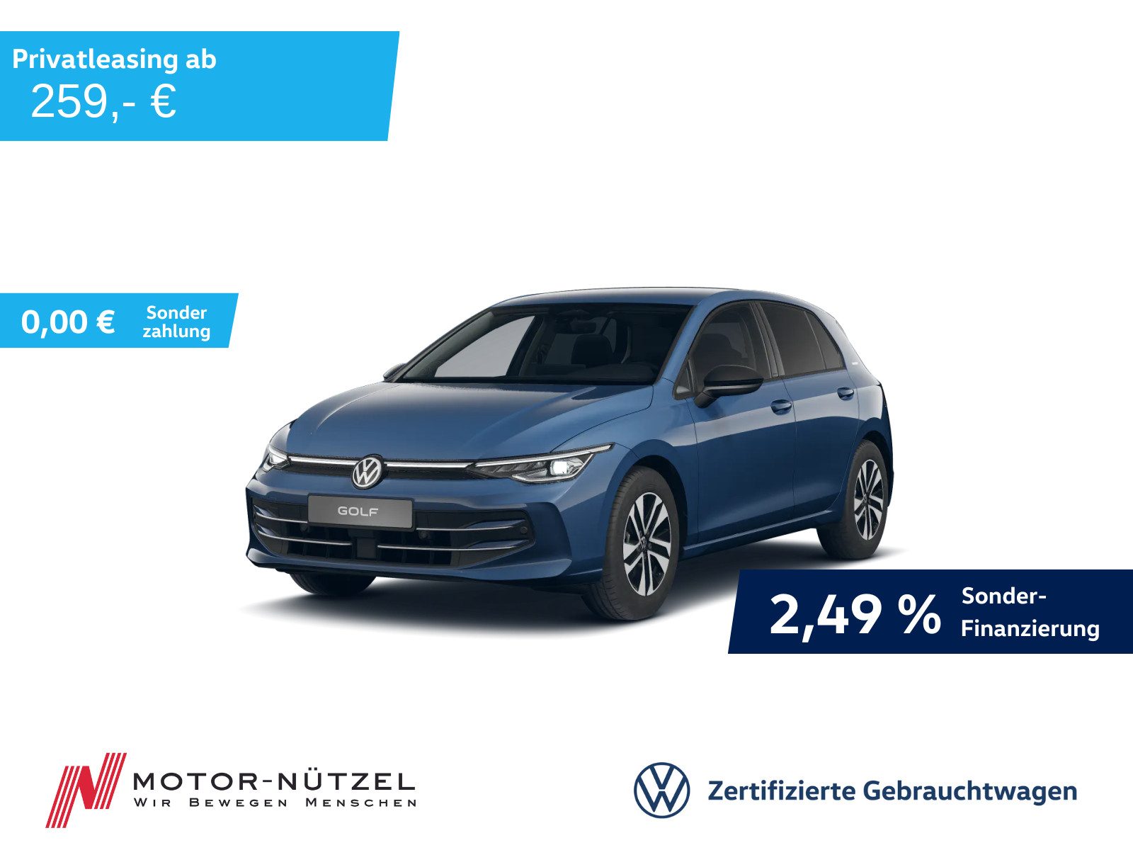 VW Golf VIII 1.5 eTSI DSG ENERGY LEDplus+NAVI+AHK