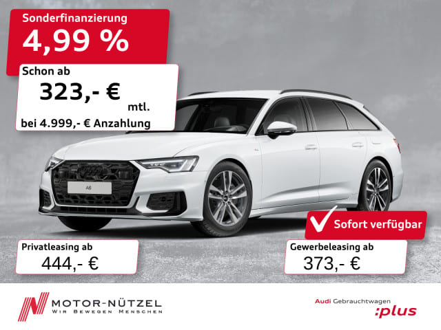 AUDI A6 Avant 50 TFSI e QU S-LINE MATRIX+NAV+HuD+360°