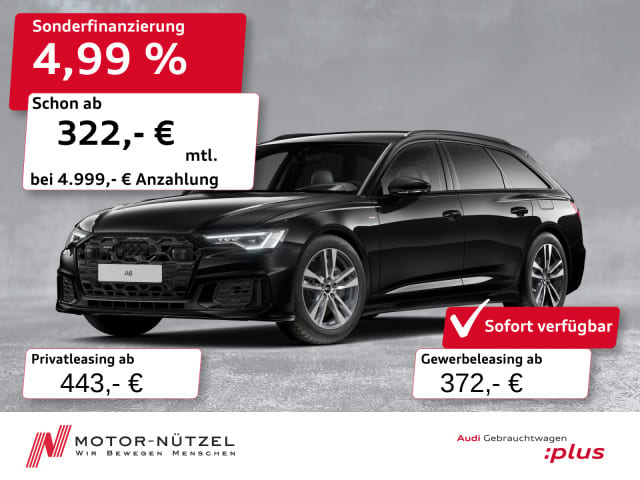 AUDI A6 Avant 50 TFSI e QU S-LINE MATRIX+NAV+HuD+360°