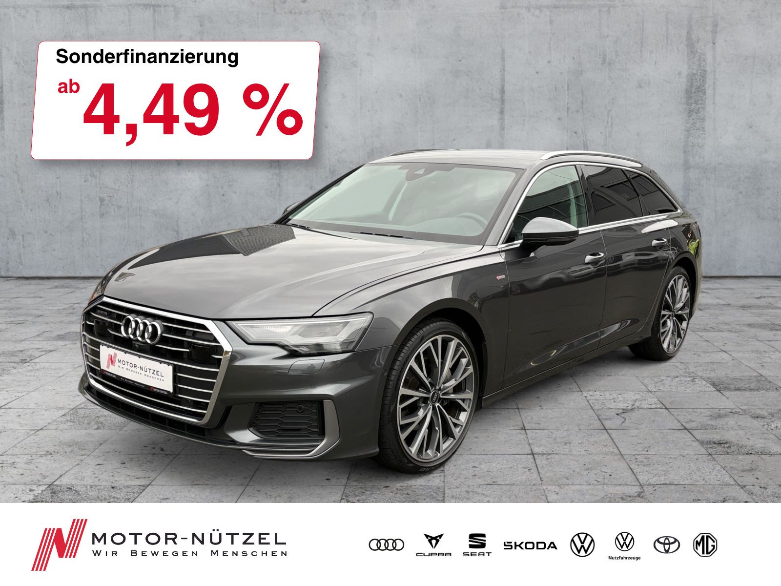 AUDI A6 Avant 45 TFSI QU DESIGN LED+NAVI+RFK+ACC+AHK