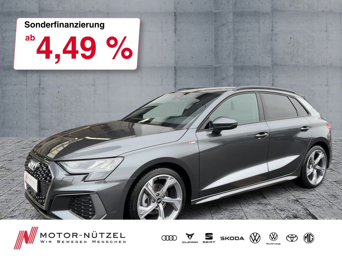 AUDI A3 Sportback 30 TDI S-TR 2xS-LINE RFK+ACC+SHZ+18
