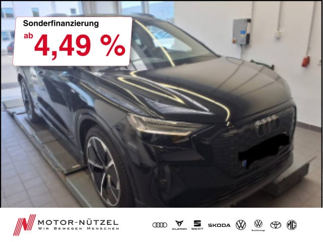 AUDI Q4 e-tron 45 QU S-LINE MATRIX+NAVI+RFK+ACC+AHK
