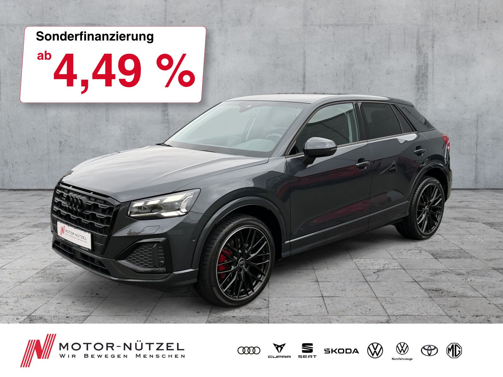 AUDI Q2 40 TFSI QU S-TR ADVANCED MATRIX+NAVI+RFK+AHK