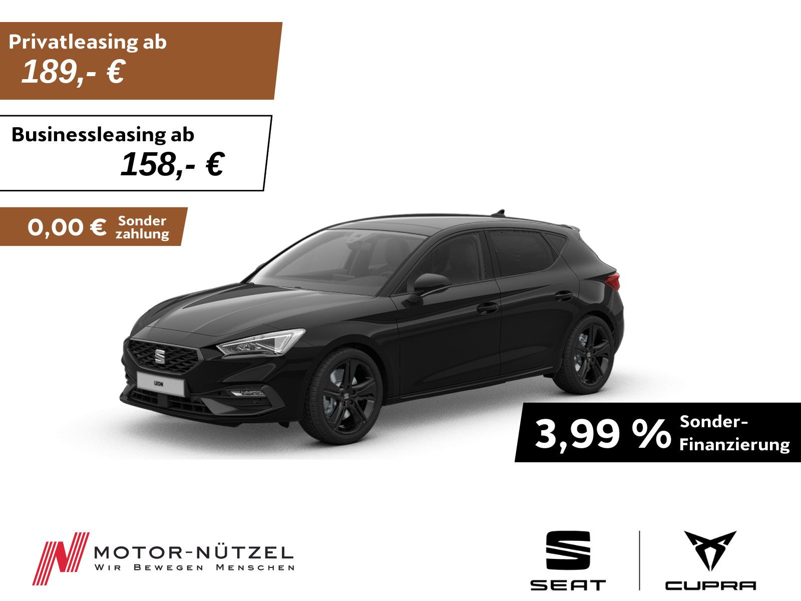 SEAT Leon 1.5 eTSI DSG FR-LINE MATRIX+ACC+PANO+STDHZG