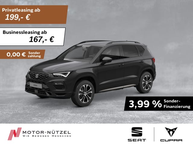 SEAT Ateca 1.5 TSI DSG FR-LINE LED+NAVI+ACC+SHZ+AHK