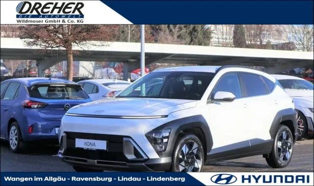 HYUNDAI KONA TREND/VOLLHYBRID/NEUPREIS  37.240,-/Extras