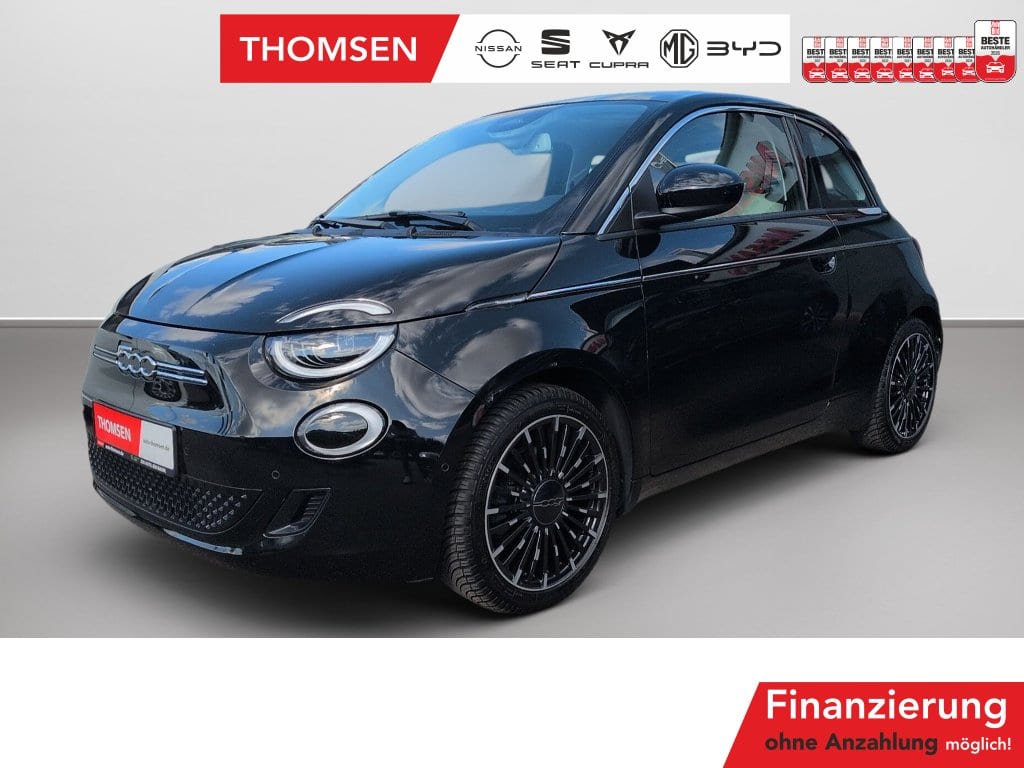 Fiat 500 e La Prima AUT+LED+Navi+Pano+SD+Winterp.+360