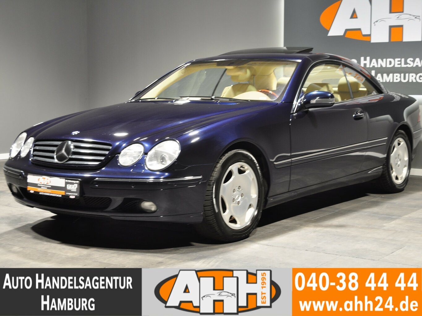 MERCEDES-BENZ CL 500 LEDER EXCLUSIV COMAND|SOUND|SD|ZAS|BRD|2H...