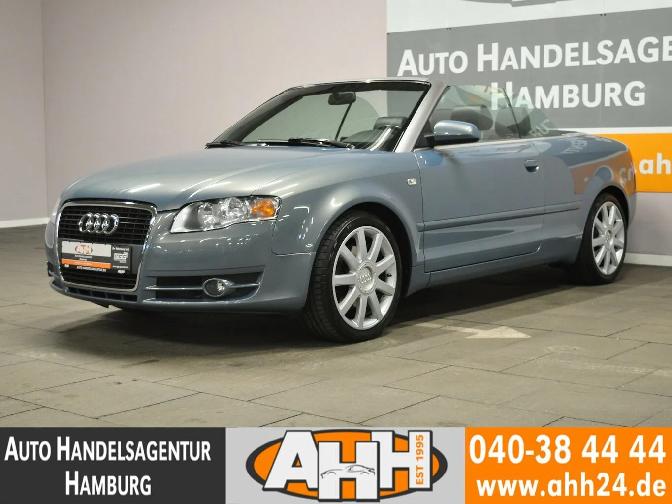 AUDI A4 CABRIO 1.8T AUT|SITZHZ|PTS|TEMP|MFA|LEDER|2H!...