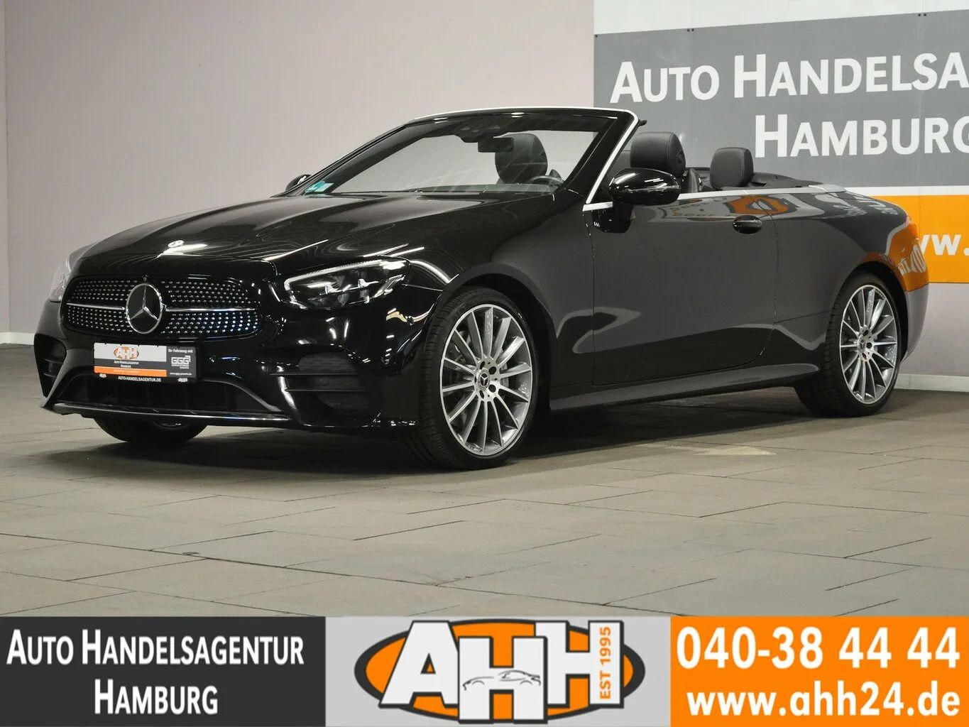 MERCEDES-BENZ E 450 4M CABRIO AMG BURMESTER|360|LED|19Z|STDHZG...