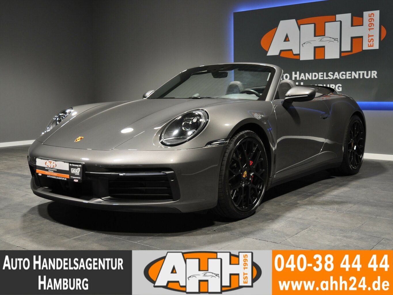 PORSCHE 992 CARRERA 4S CABRIO KAM|BOSE|ABGAS|CHRONO|2HD!...