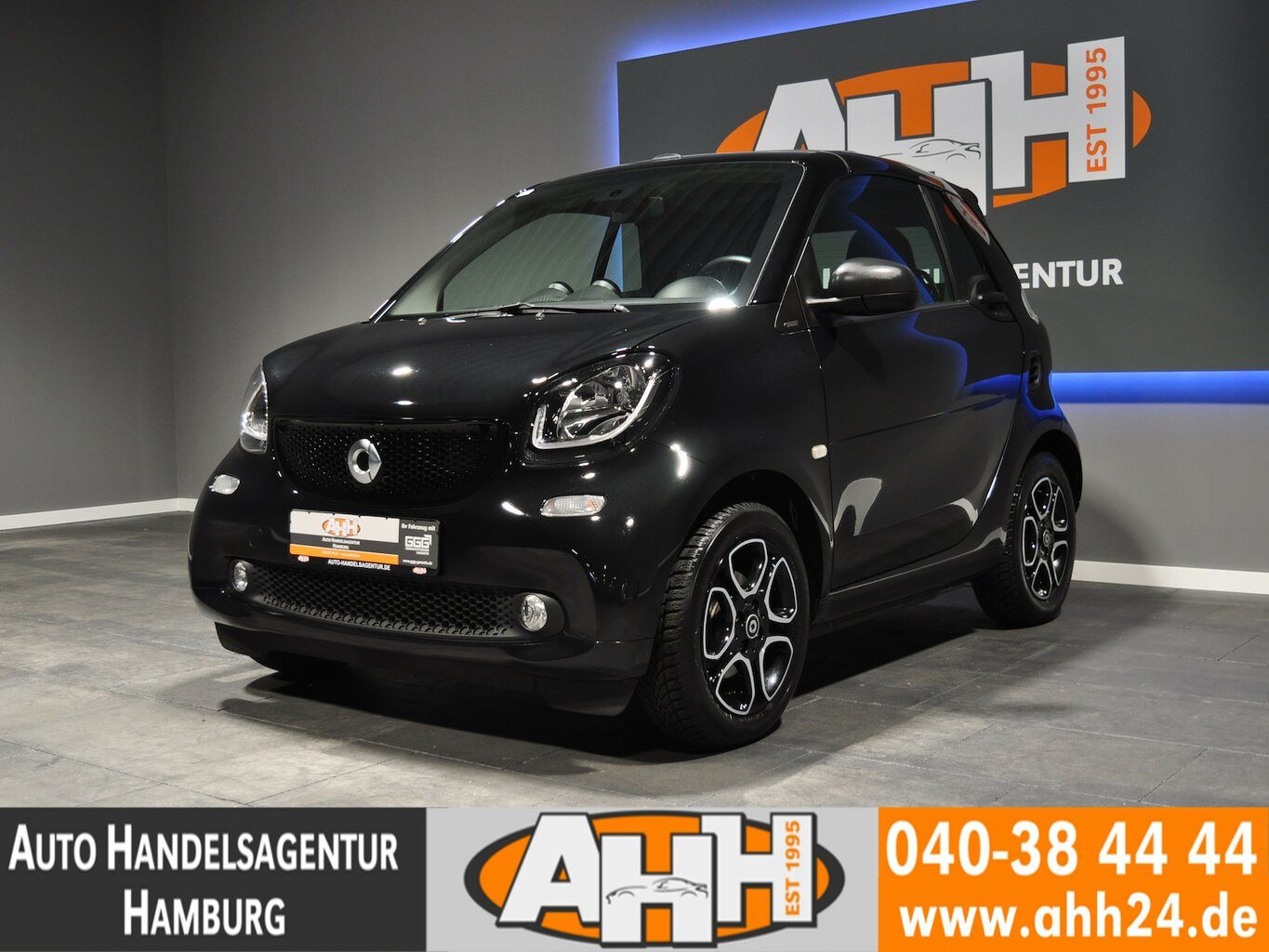 SMART ForTwo CABRIO TURB PASSION C&A|LED|TEMP|SITZH|1H...