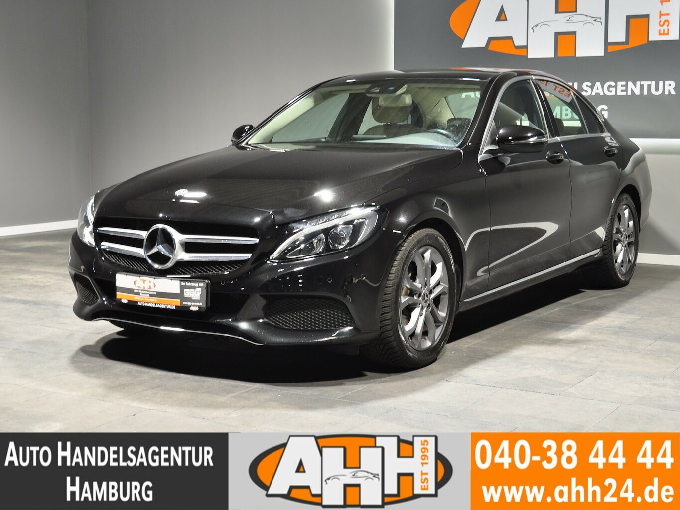 MERCEDES-BENZ C 180 CGI AVANTGARDE AUT|NAV|TEMP|LED|IHC|17Z|2H...