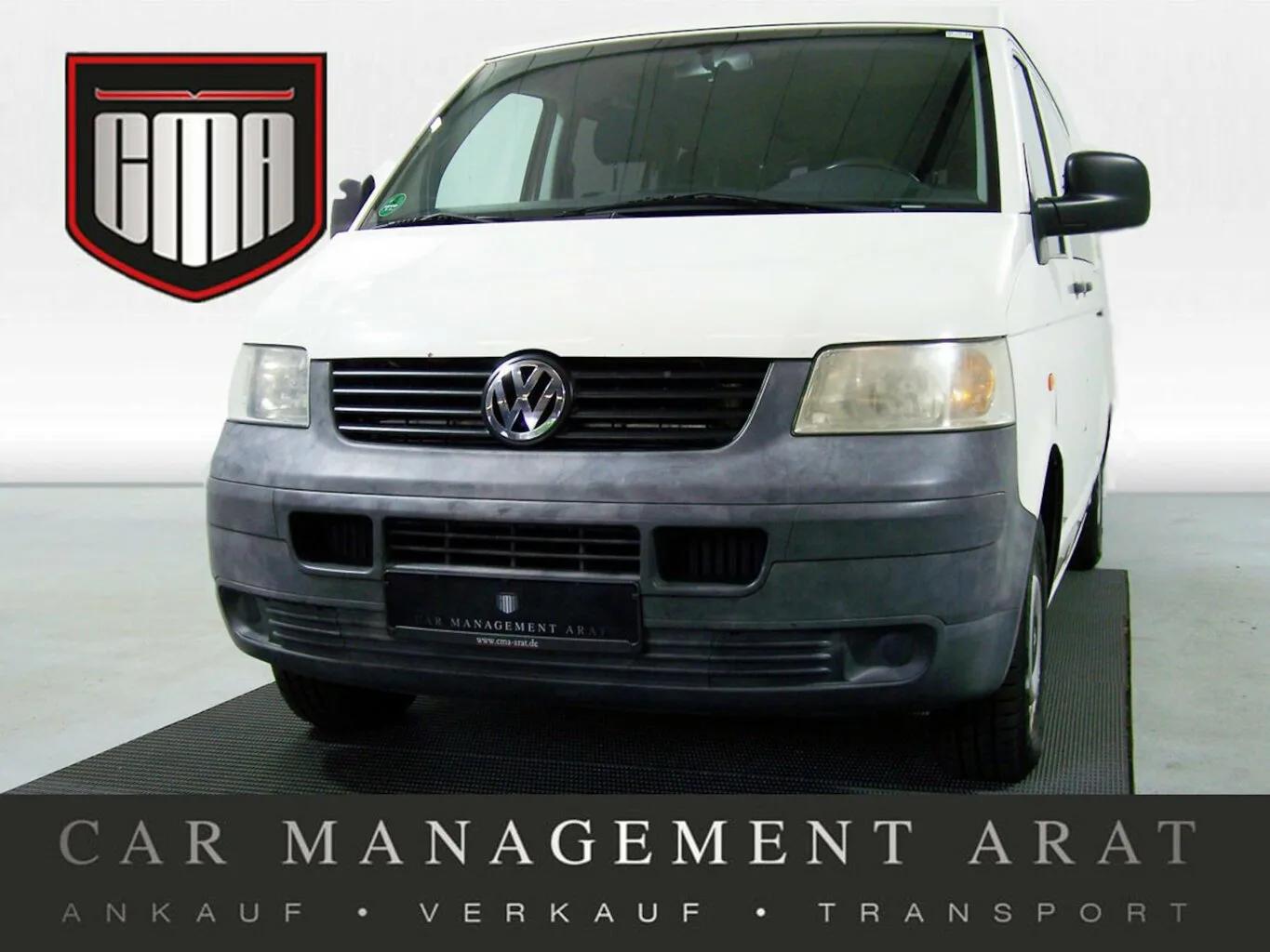 VW T5 Transporter 1.9 TDI H2 lang 9-SITZER+KLIMA...